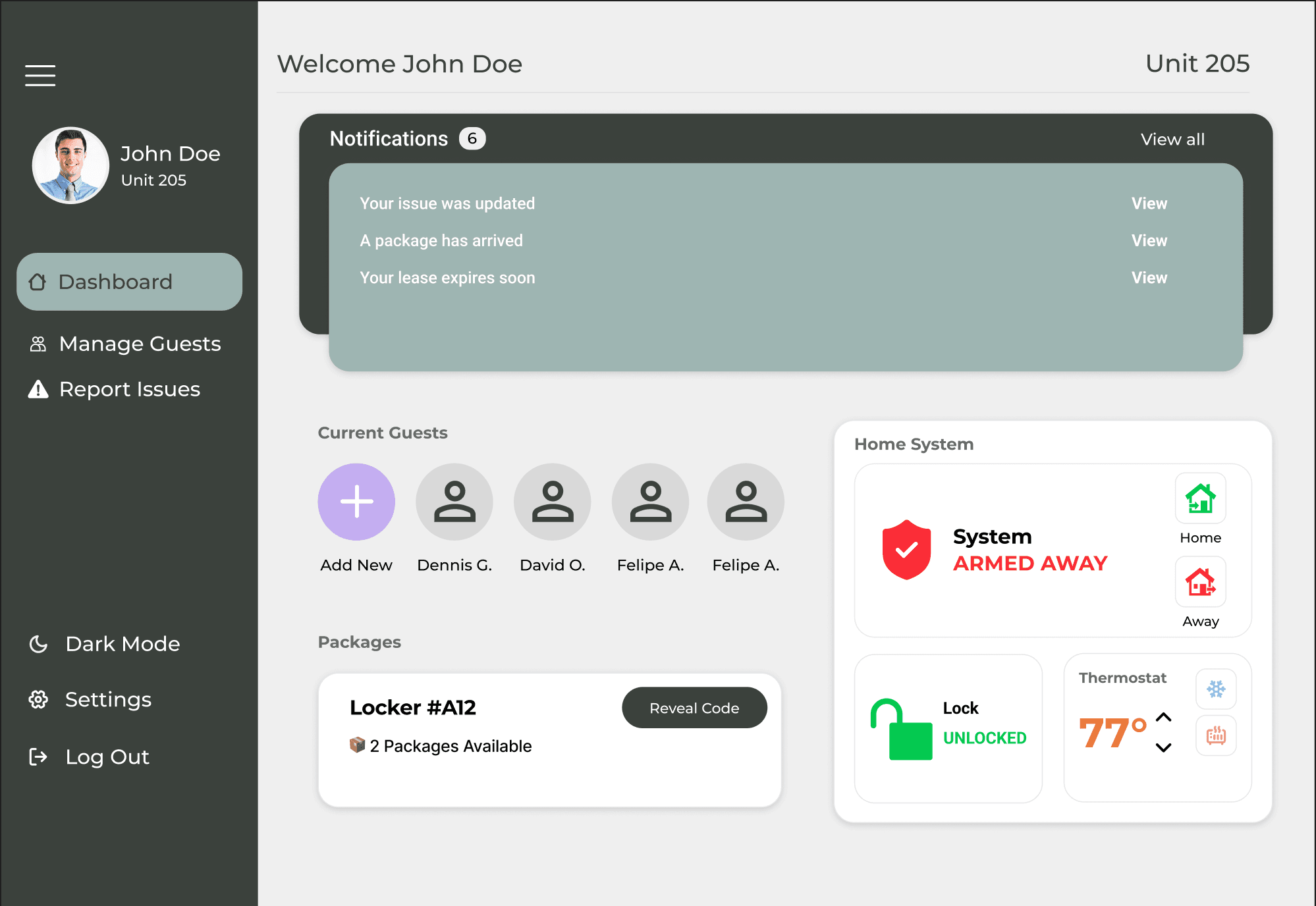 aPad - Apartment Portal logo